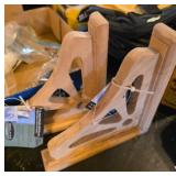 7-Inch Sunrise Wooden Shelf Brackets