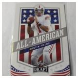2021 Leaf Draft #49 Justin Fields RC Ohio State