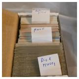 Dick Tracey, Marvel, Andy Gfiffin Card lot