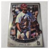 2001 TOPPS MLB DEBUT BASEBALL ALBERT PUJOLS