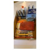 Misc Box Lot. Chessie Train, Train Handbook & More