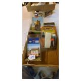 Misc Box Lot - House, Cleaning kit +