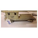 Lionel 6419 DLW Work Caboose Gray Diecast Frame Lionel 6419 DLW Work Caboose Gray Diecast Frame
