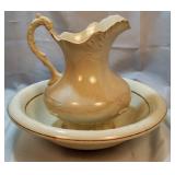 Vintage Wash Basin and Pitcher