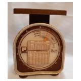 Vintage Tin Mail Scale - Made in 1976