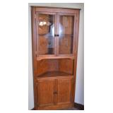 Vintage Corner Cabinet
