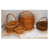 4  Beautiful Baskets