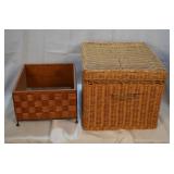2 Storage Baskets, 1 For File Folders the other fo