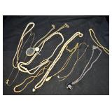 10 pieces Vintage costume necklaces