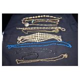 10 pieces Vintage costume necklaces