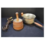 Vintage Kitchen Instruments and Butter Mold