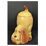 Vintage Yellow Hounddog Cookie Jar