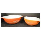 Pyrex Autumn Harvest Mixing Bowls - 2 pieces