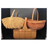 3 Wicker Baskets