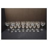 Etched Glassware - Cordial & Wine