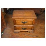Two drawer night stand