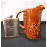 Main Club Reserve Flask, Seagrams Pitcher & Decant