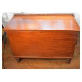Vintage Ca. 1800s Cherry Blanket Chest