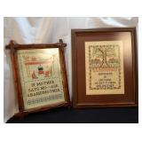 Pair of Needlepoint Pieces