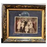 Vintage Family Portrait in Frame