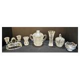 Collection of glass pieces