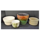 Planting crocks/pottery pieces