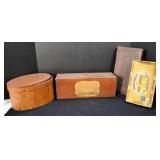 Wooden boxes