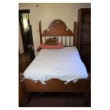 Full Size Bed - Handmade Walnit