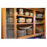Made in USA - Brown Stoneware Dinnerware