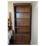 Four Shelf/2 Doors Bookcase