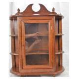 Wall Mount/Stand Alone Curio Cabinet