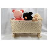 Vintage Babydoll Cradle