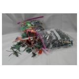 Two Gallon Sized Bags of Vintage Army Men