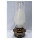 Vintage Kerosense Lamp with Aluminum Base