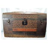 Vintage Steamer Trunk - Ornate