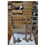 Vintage Kobbler Shoe Repair, Shoes and Box - Cast