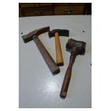 3 Hammers (one is a Mallet)