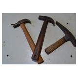 3 Vintage Hammers