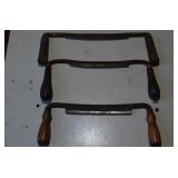 3 Two Handle Wood Strippers