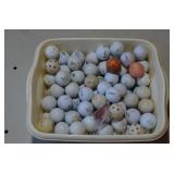 Tub of Golf Balls