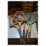 2 Wilson/2 Victory/1 Vancroft Tennis Rackets