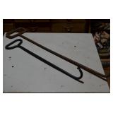 2 Vintage Hay Hooks