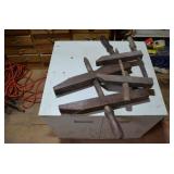 Vintage Wooden Clamps