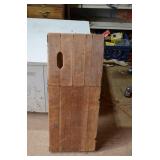 Antique Collapsible Wooden Box