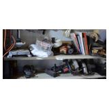 2 Shelves - Electric Handsaws, Circular Saws and M