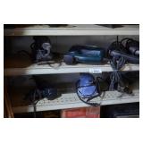 2 Shelves - Jig Saws, Drills and Sanders