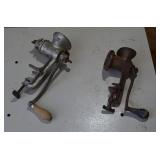 2 Meat Grinders, Universal No 2 Best Made No 15