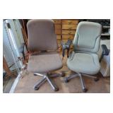 2 Rolling Desk Chairs