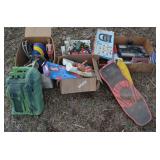 Barn Find, Tootsie trucks, Army Men, Evil Knevil a
