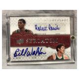 2008 Upper Deck Autograph Bill Walton & Parish